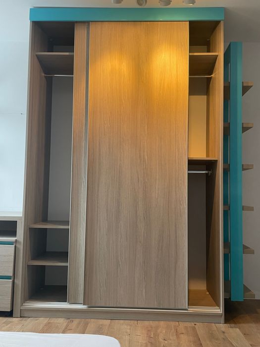 Set complet mobilier modern de dormitor copii, tineret, adolescent