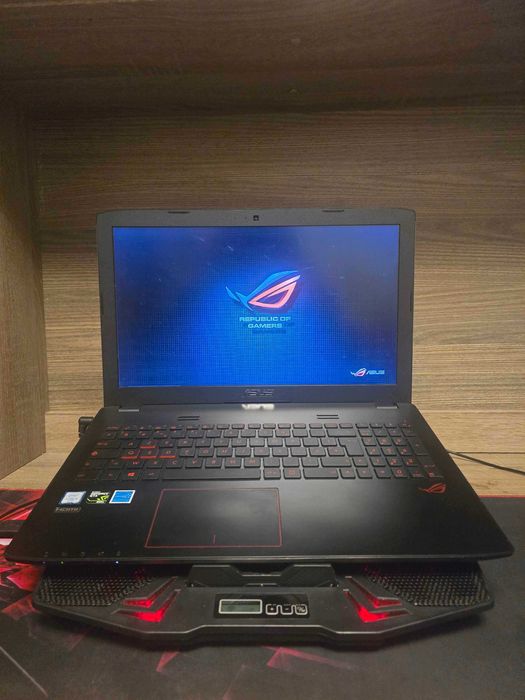 Laptop gaming ASUS ROG, 16gb RAM, 1TB SSD, 1TB HDD + Cooler