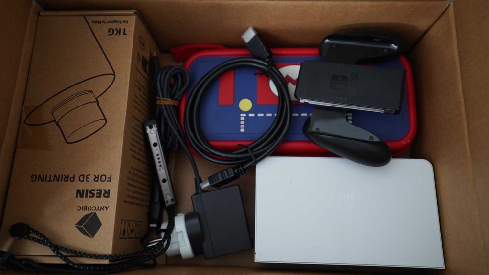 Nintendo Switch OLED - 128 GB, с emuNAND, Android, Hekate и Atmosphere