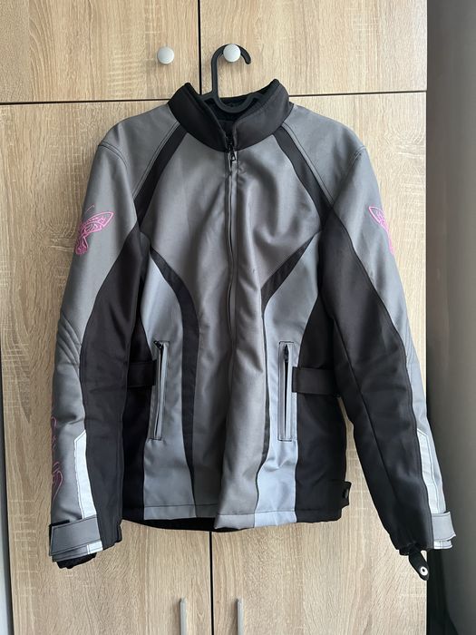 Текстилно дамско мото яке