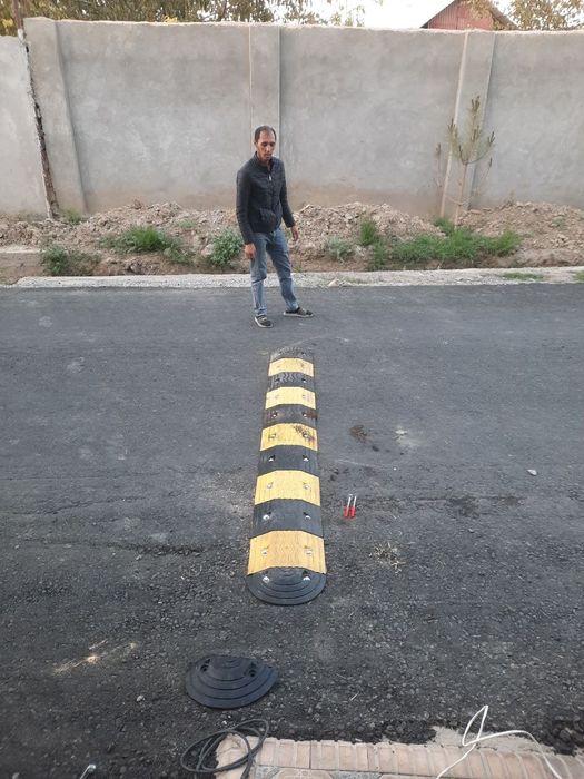 Лежачий полецейски даставка установка