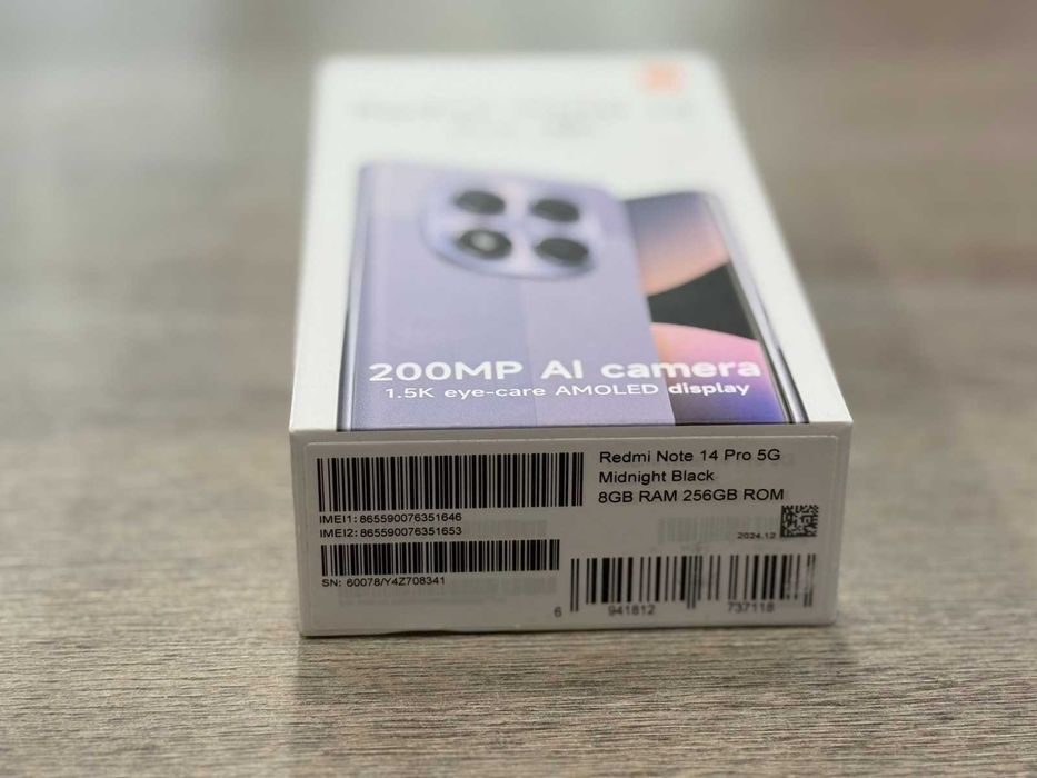 Redmi Note 14 Pro 5G – 256GB / 8GB RAM