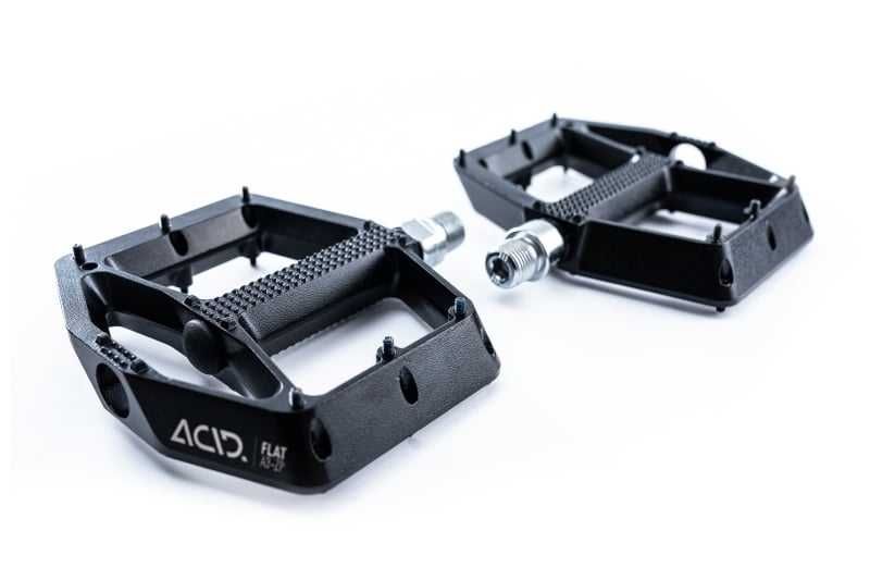НОВИ педали CUBE ACID Flat A3-ZP Капсуловани за колело велосипед DH ДХ