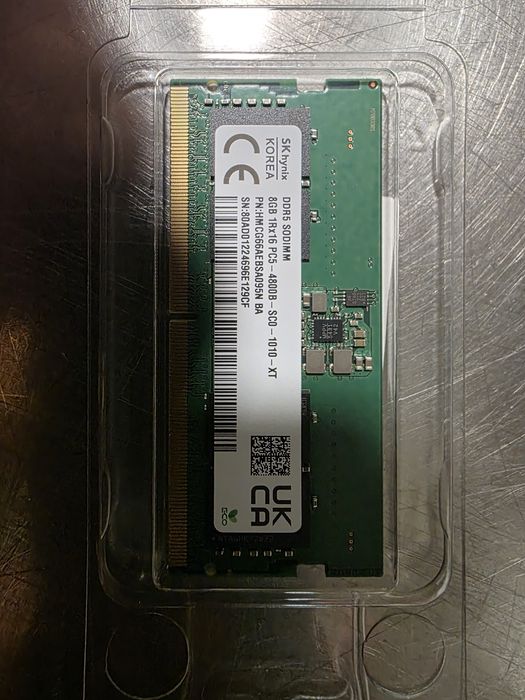 Memorie RAM laptop 16GB (2x8GB) DDR5 – SK hynix 4800MHz