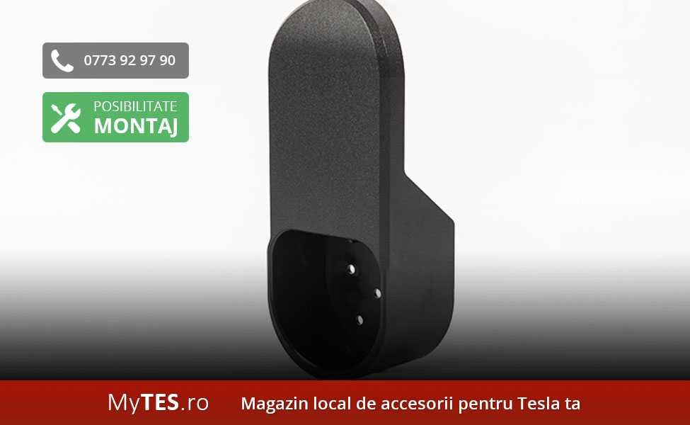 Suport perete pt mufa + cablu incarcare - Tesla Model S 3 X Y