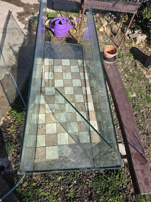 Acvariu 320 litri, dimensiuni exterioare 150x50x50