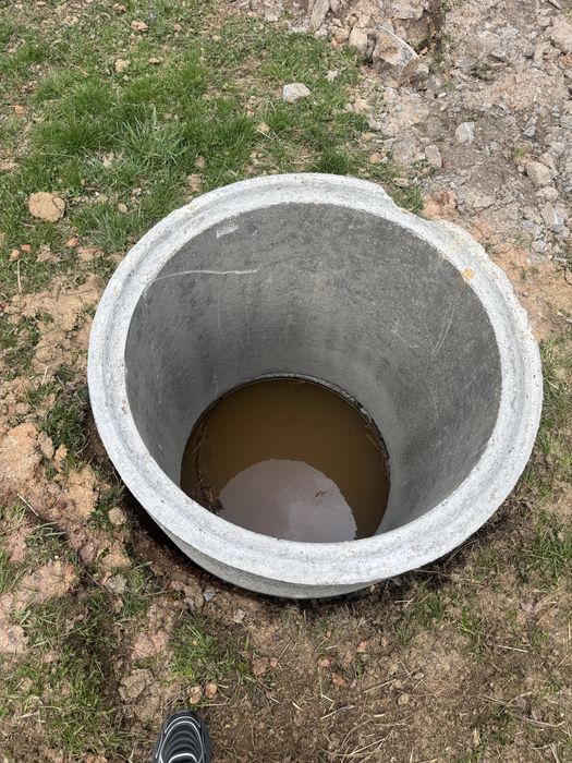 Foraje fantani cu tuburi din beton