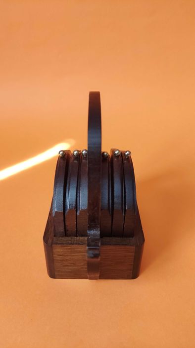 Винтидж комплект поставки за чаши+стойка