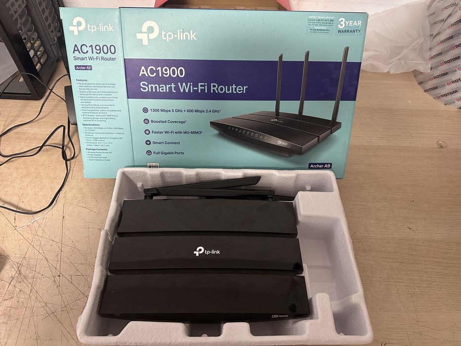 Router wifi TP-Link Archer A9 AC1900 Dual Band Gigabit