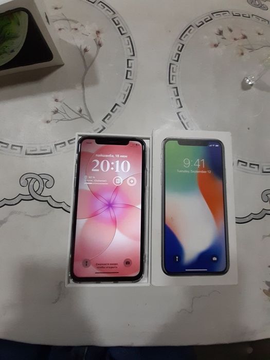 iPhone X Black  64GB qiz bola ishlatgan