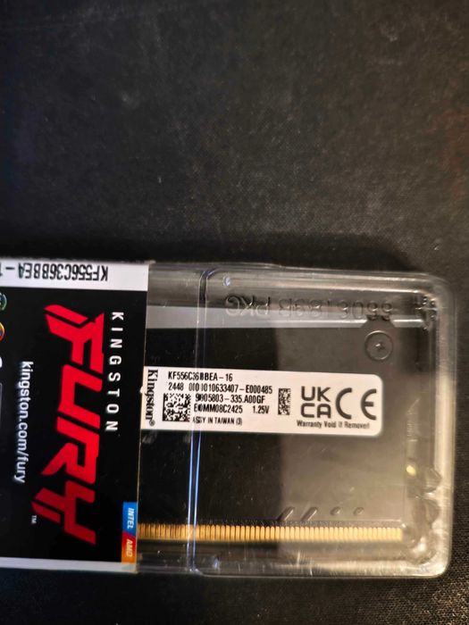 Промо Kingston DDR5 1x16GB 5600MT ARGB тествана na 5800МТ