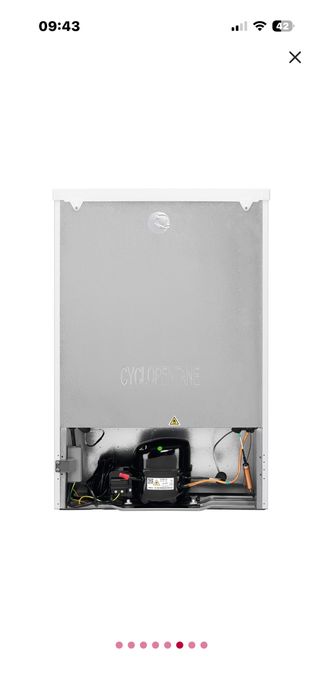 Congelator ELECTROLUX LYB1AE8W0, 85 l, H 84.5 cm, Clasa E, alb