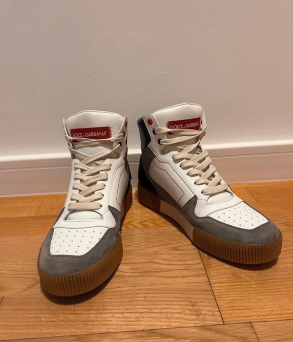 Pantofi sport Dolce&Gabbana din piele naturala