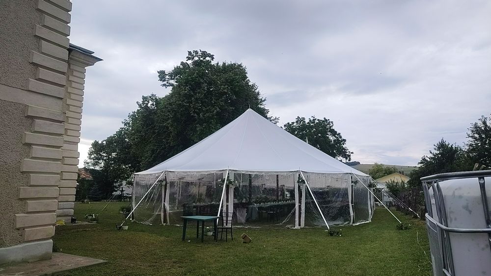 Cort de nuntă sailcloth Sperry tent