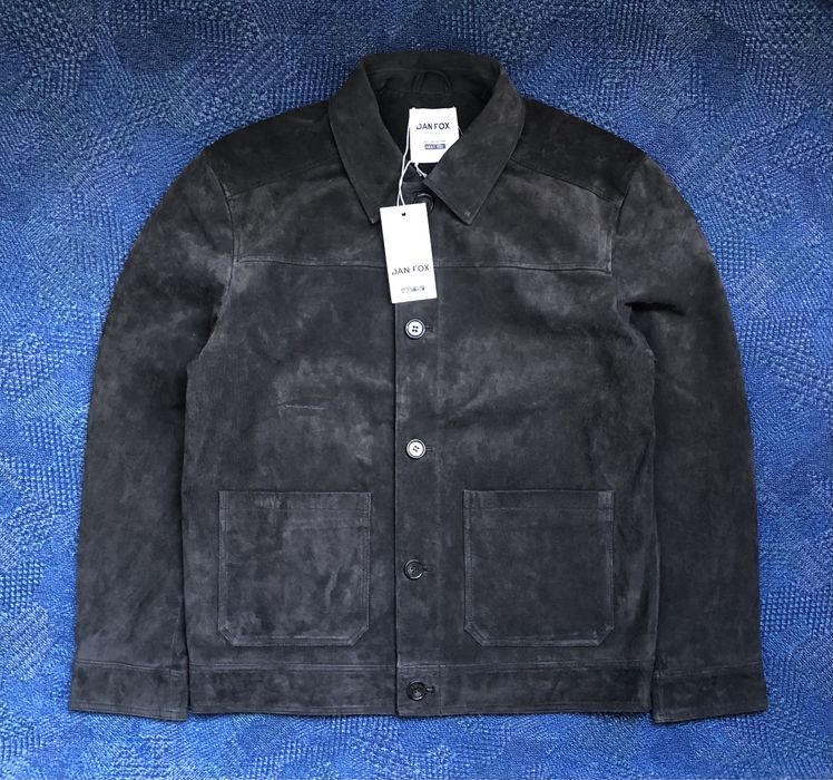 Dan Fox Apparel Leather Jacket мъжко кожено яке/естествена кожа -L