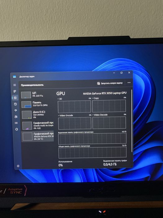 Продам Asus Tuf Gaming F15