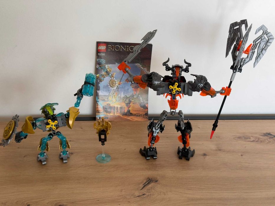 Лего Конструктор LEGO Bionicle — Mask Maker vs. Skull Grinder 70795