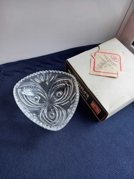 Ваза конфетница на ножках. СССР