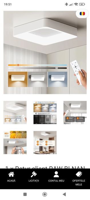 Vând diferite modele de aplice led