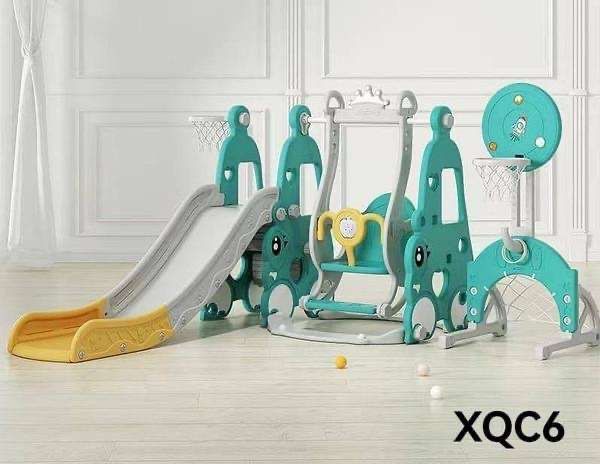 Детская горка с качелей XQC6 / Новое поступление!