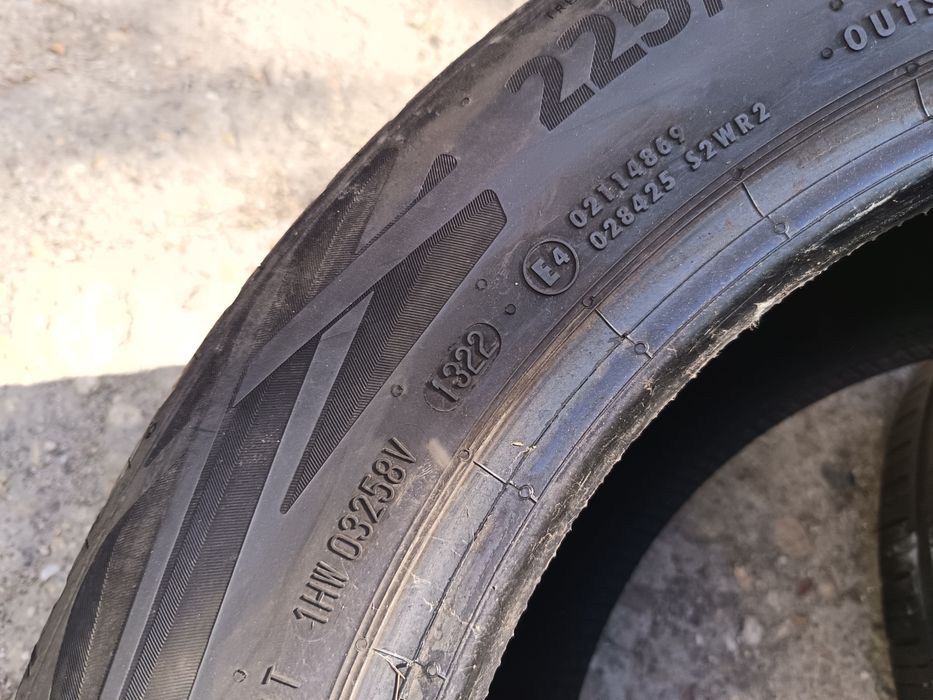 Anvelope vara 225 55 17 continental 2022 și 2023 +5mm