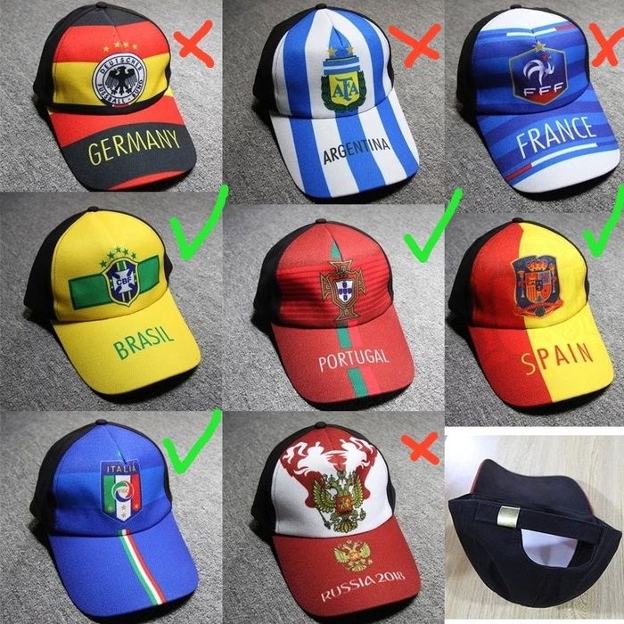 Кепка для любителей футбола