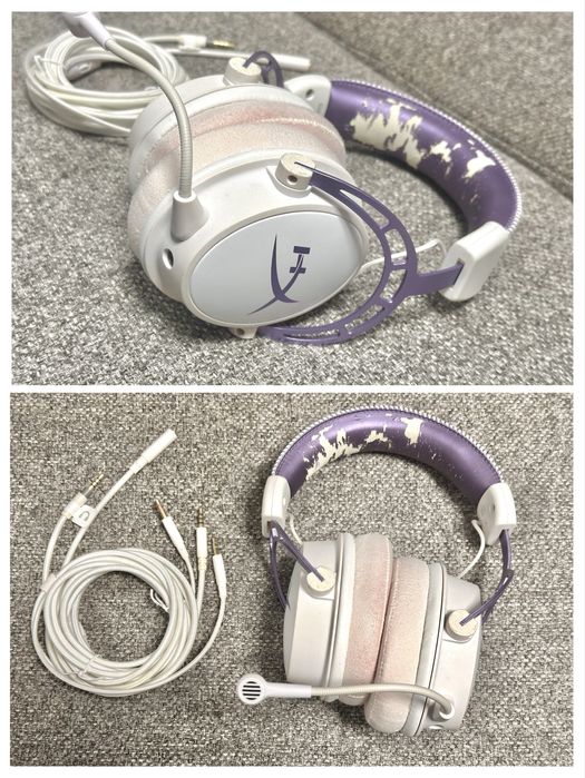 Set 3 casti: HyperX Alpha + Redragon Luce wireless  + Sennheiser HD407