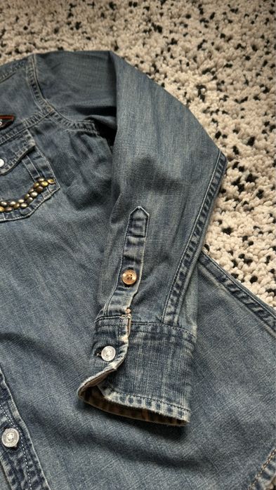 Детска дънкова риза Guess 9-10 годишни