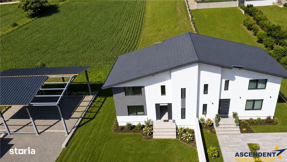 Casa noua, moderna, P + 1E, langa padure, Voiniceni, 6km de Targu Mure