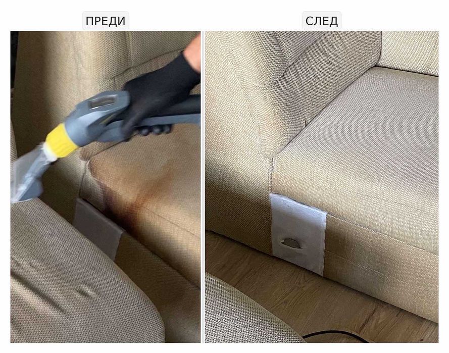 Пране на мека мебел и матраци в Бургас