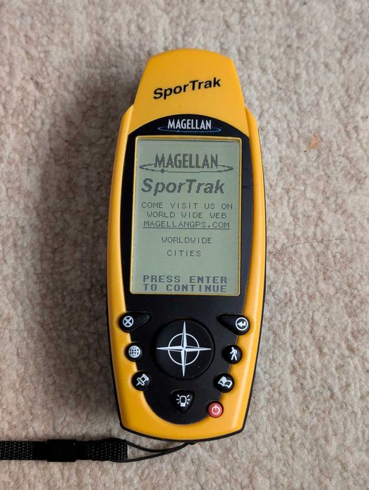 GPS Drumetii Magellan Sportrak