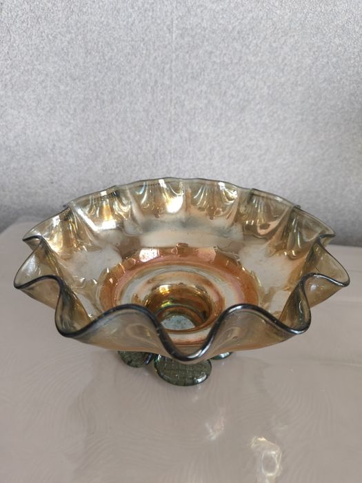 Советская ваза стекло