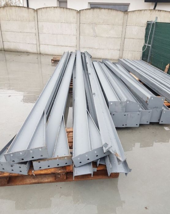 Vand hală metalică 10 m lățime 20 m lungime cu 4 m înălțime din profil