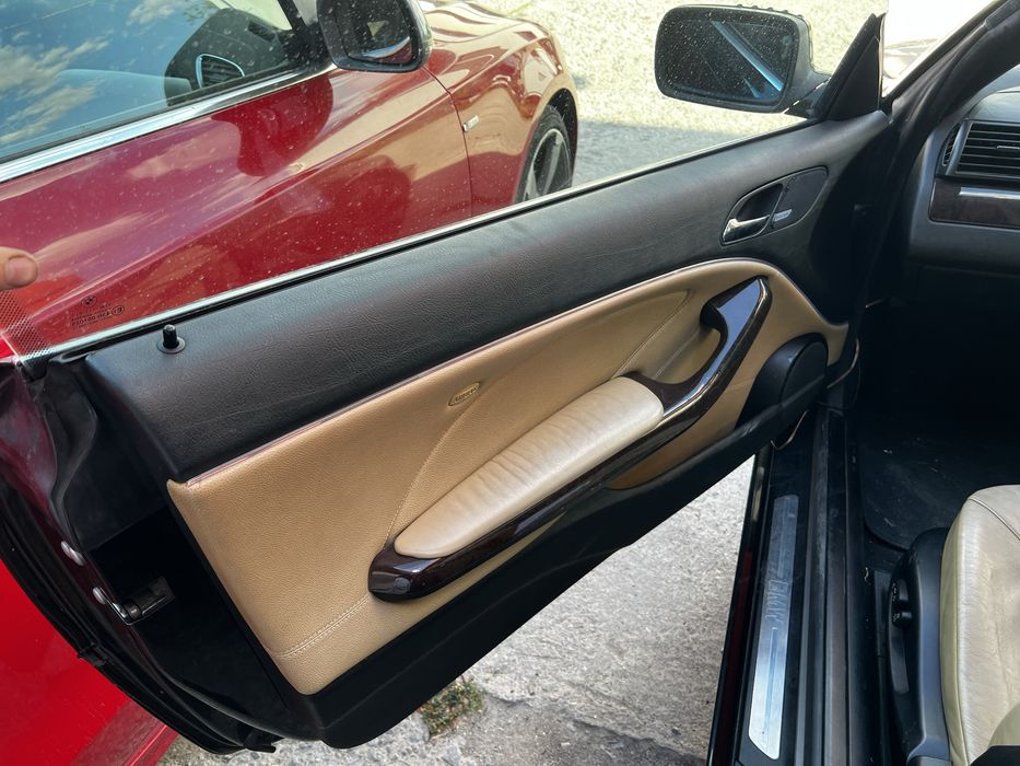 Ел. Салон за е46 кабрио бежов ( e46 cabrio salon ) седалки и кори