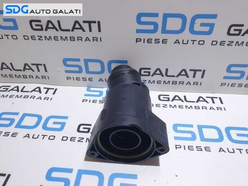 Tubulatura Conducta Teava Admisie Aer Turbo Turbina Turbosuflanta Volkswagen Tiguan 2.0 TDI CFGB 2008 - 2011 Cod 03L131111J [D0156]