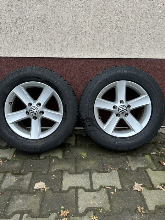 Roti ,jante 5x112 16,vw tiguan,audi q2,q3,anvelope iarna,215 65 16