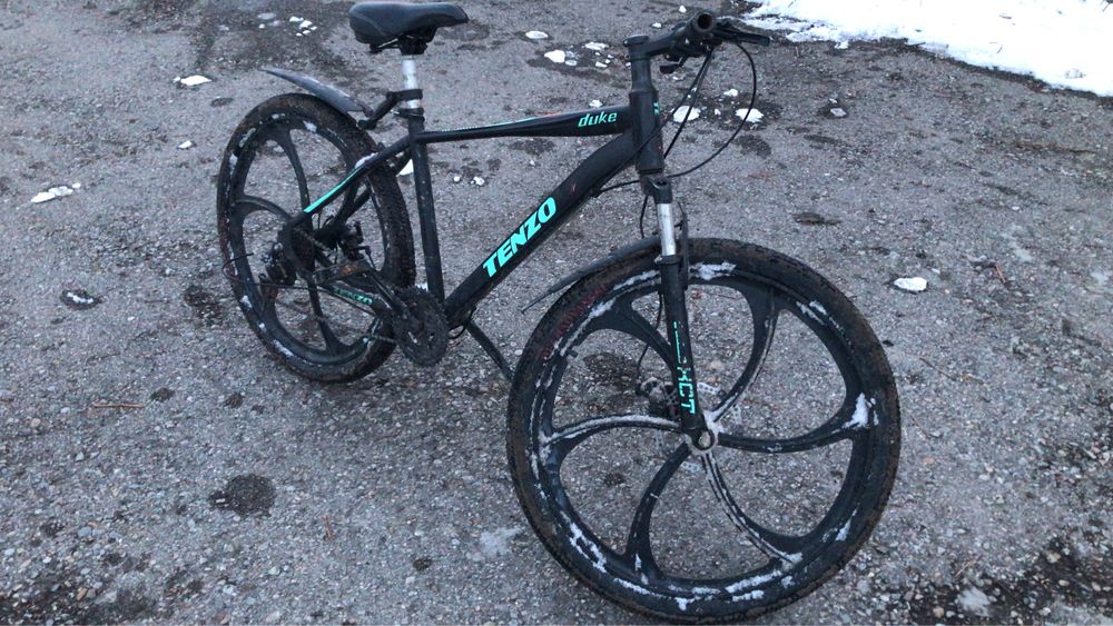 Продам велосипед титановыми дисками