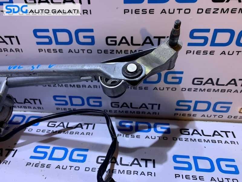 Ansamblu cu Motoras Brat Brate Stegatoare Parbriz Mercedes Benz W203 C Class 2000 - 2007 Cod A2038200342 A2038204042 A2038200305 A2038200505