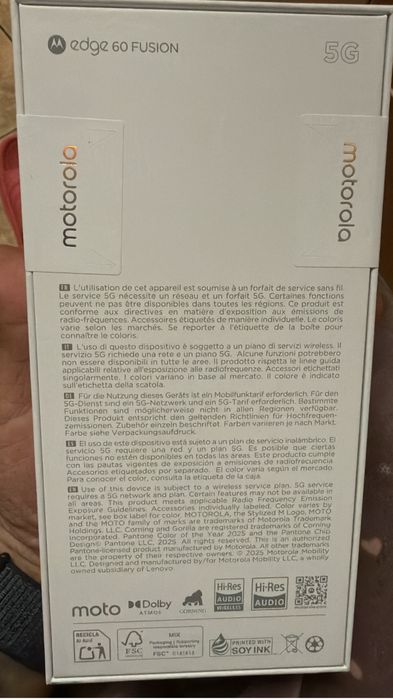 Motorola 60 edge fusion