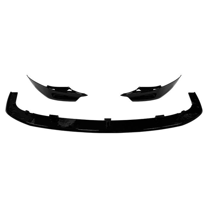 Lip bara fata M-Tech Bmw Seria 5 e60 e61(2003-2010) negru lucios