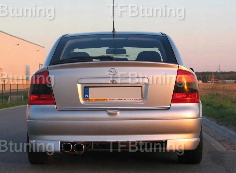 Prelungire bara spate fusta spoiler lip OPEL ASTRA G HB OPC