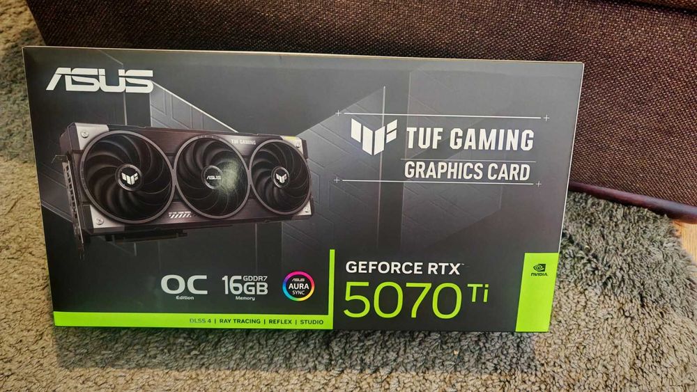 Видео карта ASUS TUF Gaming  RTX™ 5070 Ti 16GB GDDR7 OC Edition