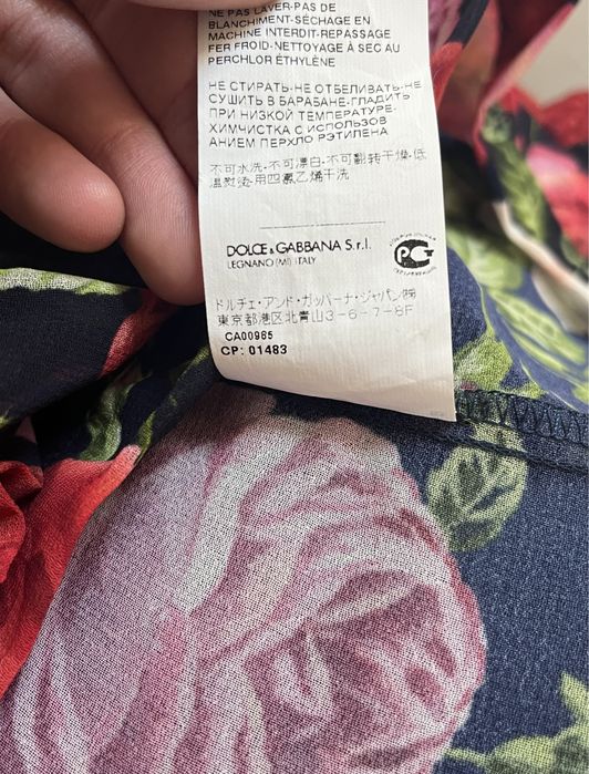 Cămașă/top Dolce Gabbana, mătase