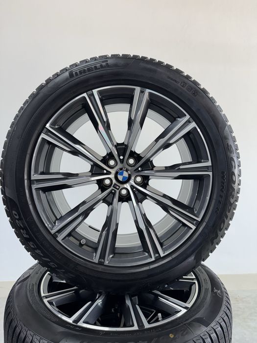 Jante Bmw X5 X6 R20 G05 G06 Originale M740 Pirelli de iarna 2025 95%