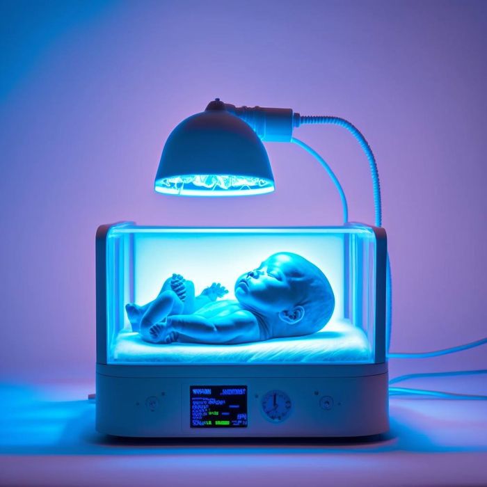 Фотолампа от желтушки