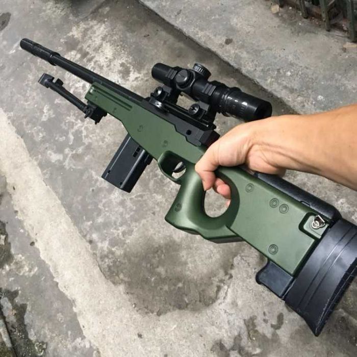 SNIPER Airsoft F.PUTERNIC Aer Comprimat AWP Modificat VANATOARE