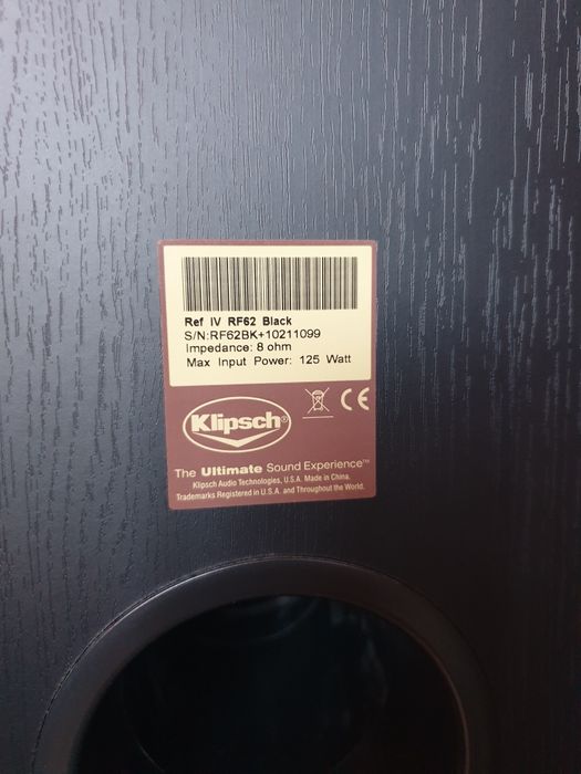 Vand set boxe Klipsh RF62 impecabile