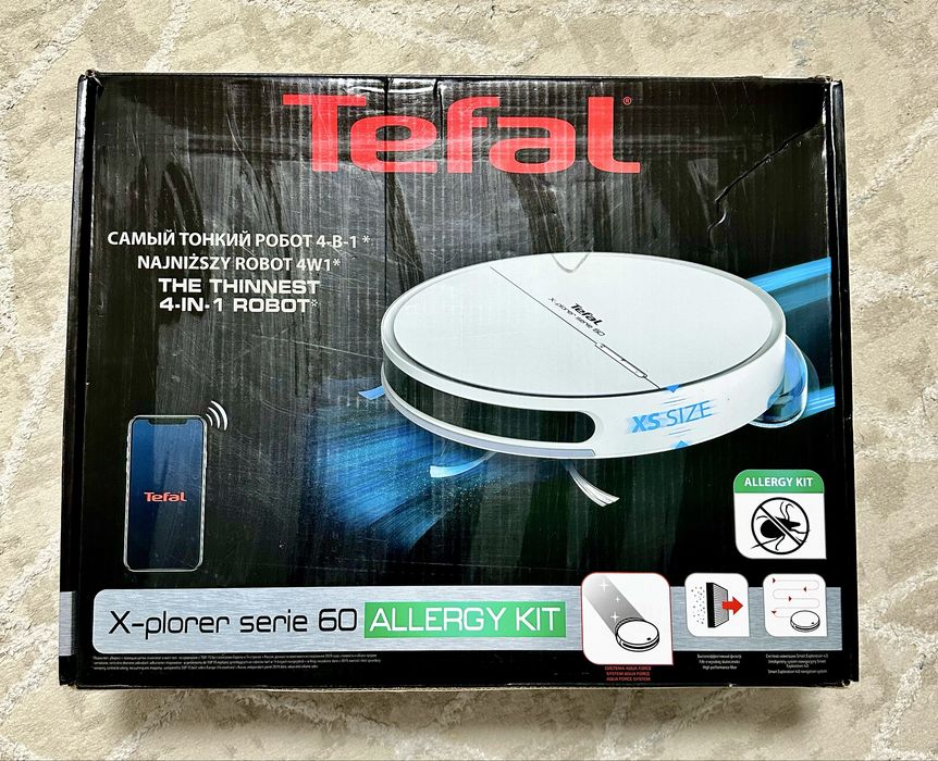 Робот пылесос Tefal Xplorer series 60