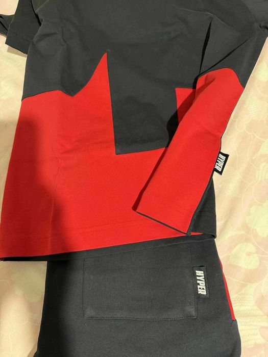 HYPER EDITION scarlet shorts & t-shirt