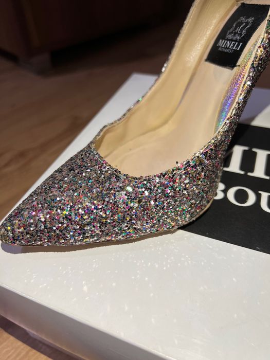 Pantofi Mineli Glitter 37